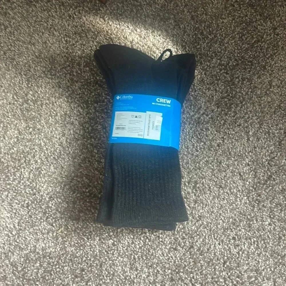 Men’s Black Columbia Sock Pack‎